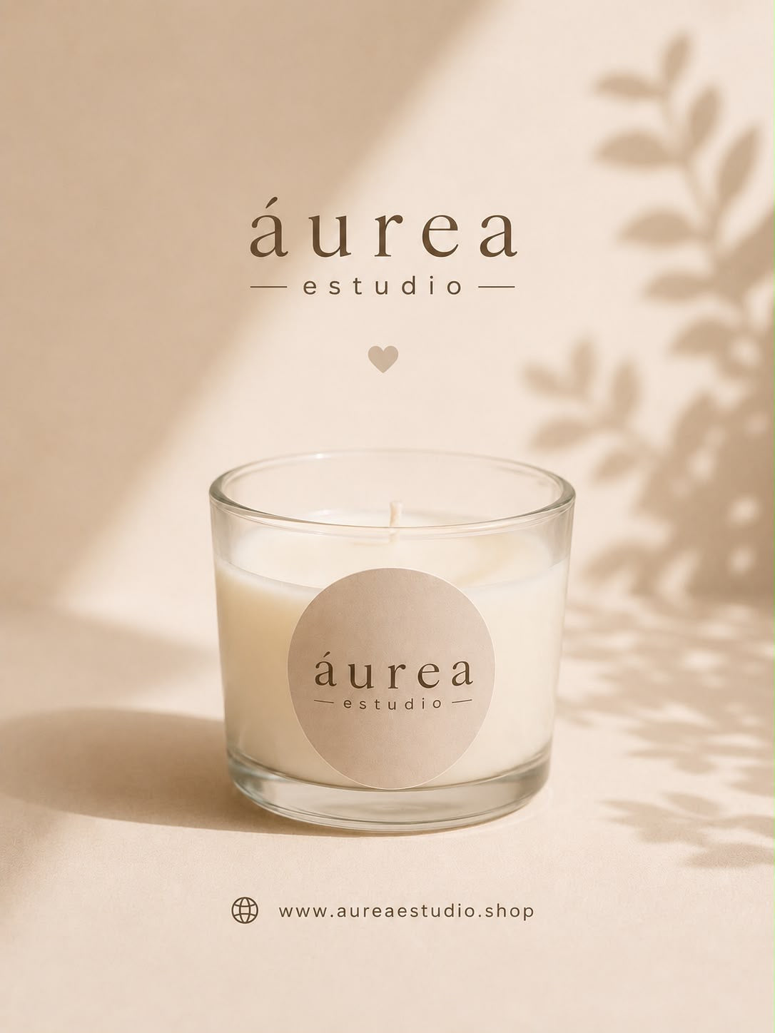 Vela Artesanal Coco y Vainilla