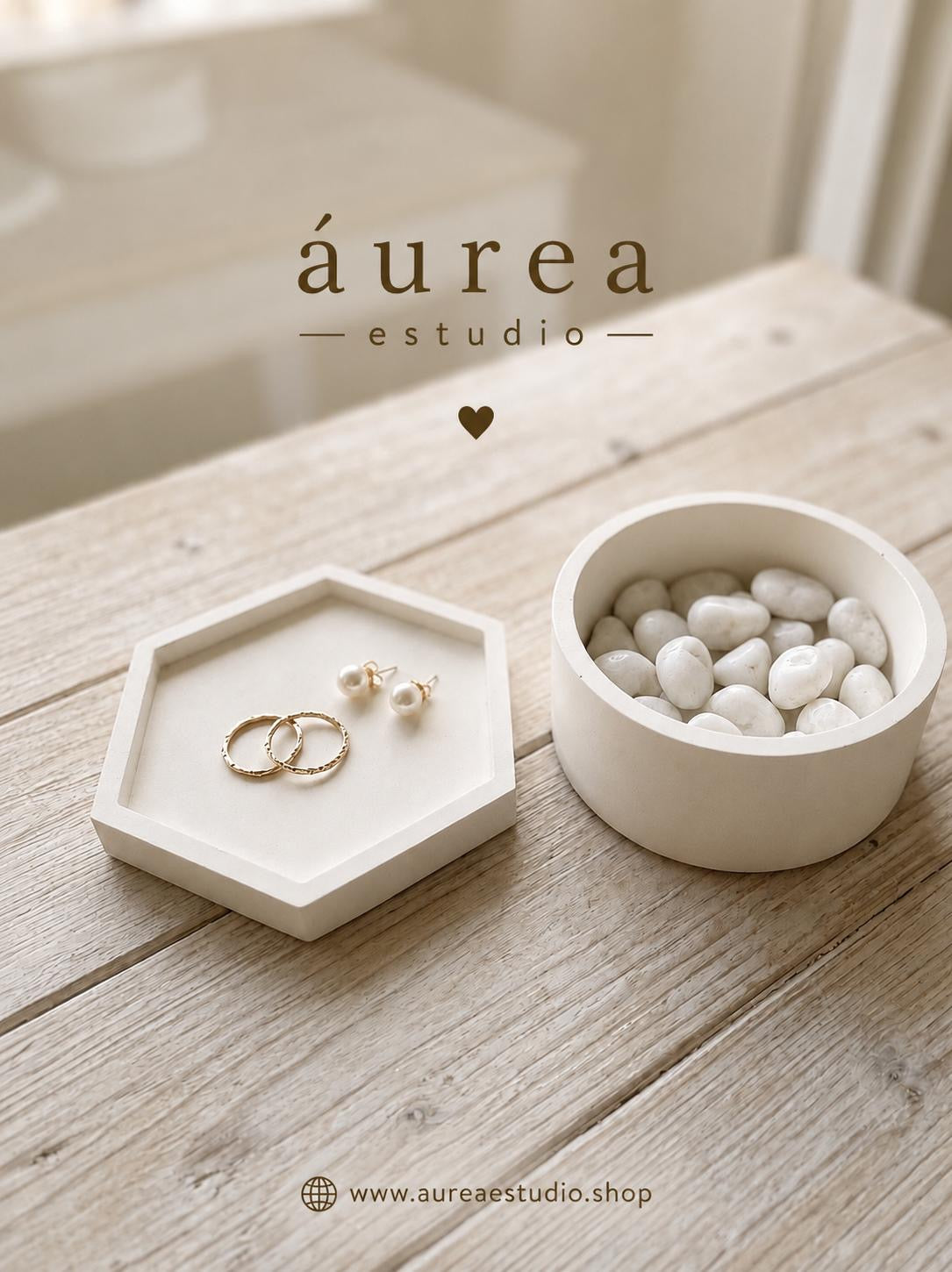 Set Bandeja Hexagonal + Cuenco